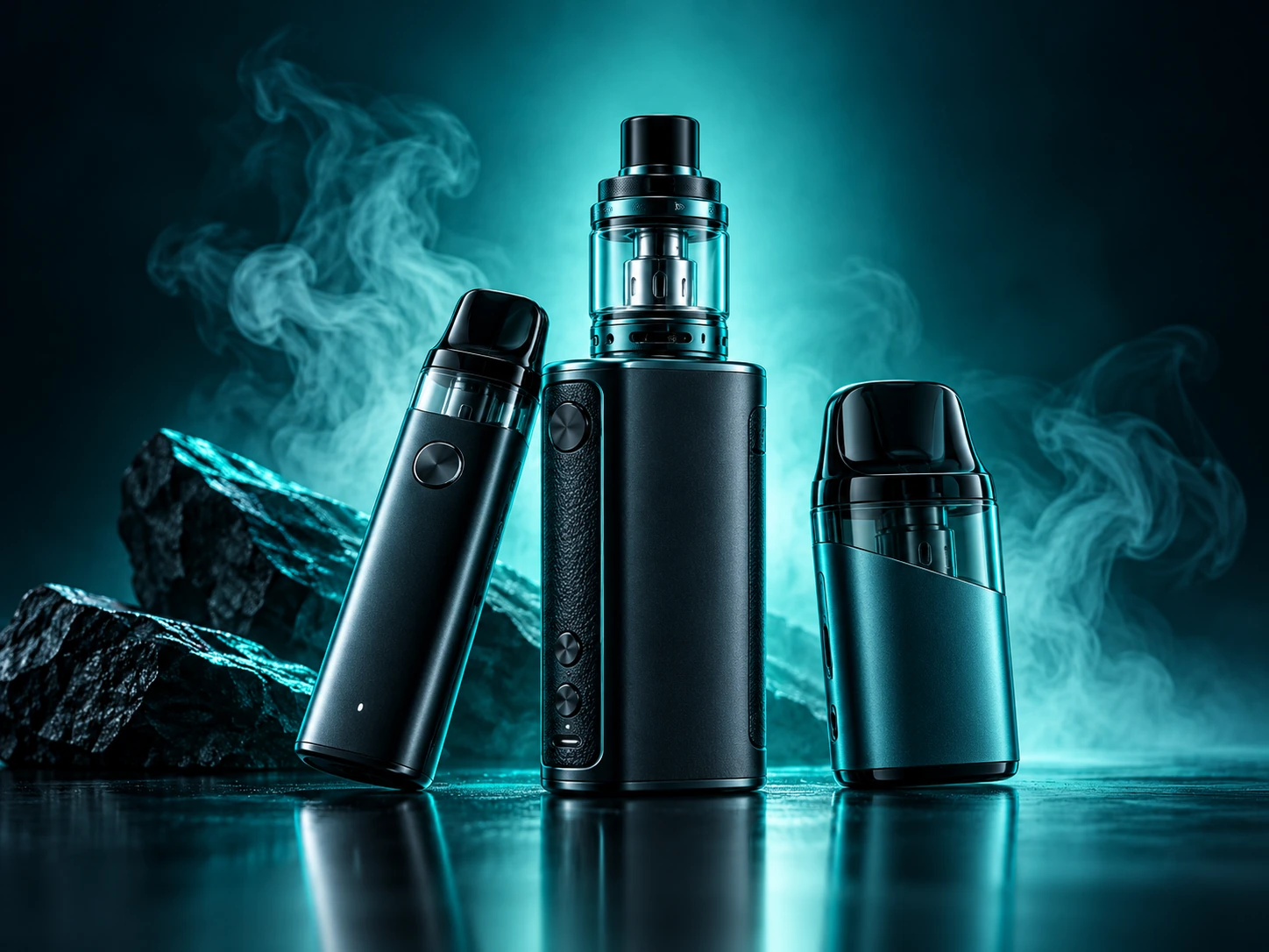 Moderne Vapes und Pod-Systeme
